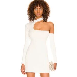 Superdown Kattie Cut Out Bodycon Dress in White – NWOT Size Small